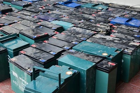 ㊣富顺骑龙高价废铅酸电池回收☯轿车锂电池回收☯专业回收UPS蓄电池